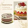 TrendyTrolley Cake 3 Pieces Spring Form Cake Mould Pan Set | Removable Cake Mould | with 7-8-9-10inch Round Golden Cake Base Board (2pcs Each) - Black Cake Moulds (7-8-9 Inch)
