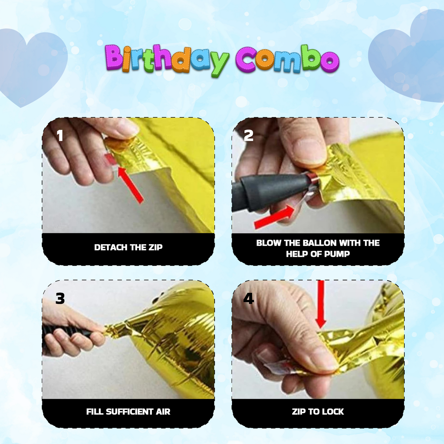 Decofy Birthday Boy Theme Decoration Kit 37 Pcs | Birthday Decoration for Boy with Balloons ,Birthday Boy Black Sash & Banner