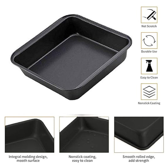 TrendyTrolley Sqaure Cake Tin | Cake Baking Set - 1 Pc