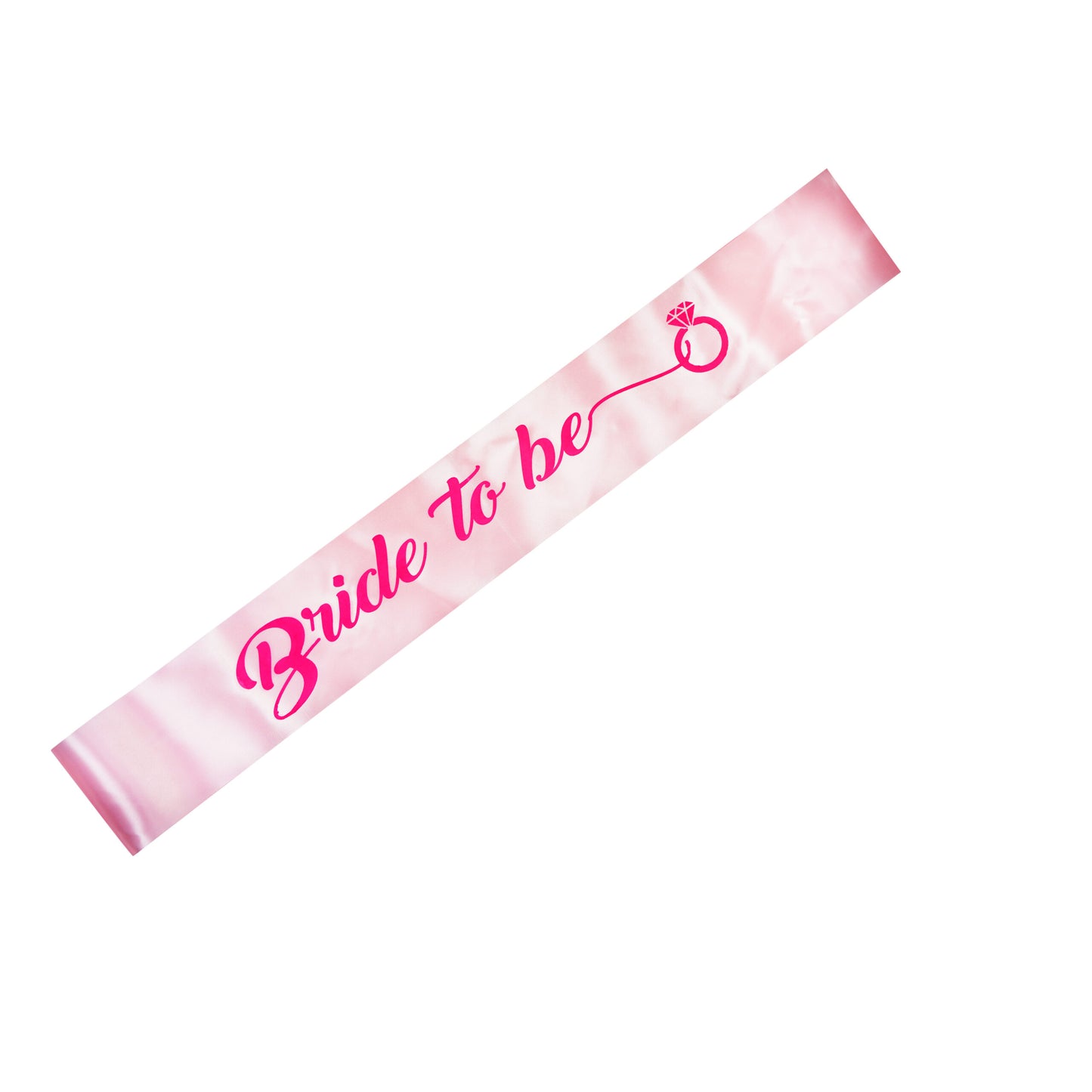 Bride to Be Pink Sash & DIamond Tiara,Pin 3 pc combo set for Girls & Womens | Bride to Be Decoration Set| Bride to Be Sash | Spinster's Party (B2B S)