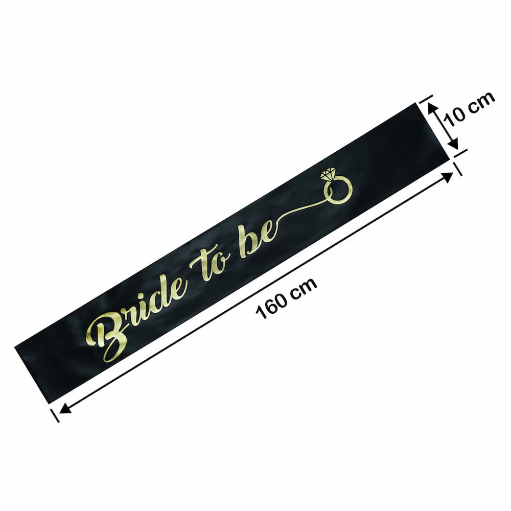 Bride to Be & Groom to Be Big Combo | Bride to Be Decoration Set | Heart Crown & Sash Combo Best Ever for Bachloratte Party