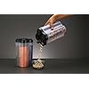 TrendyTrolley 2 Pc Combo Container Jar - 4 Section Storage Container With Spices Container Box | Grocery Storage Container