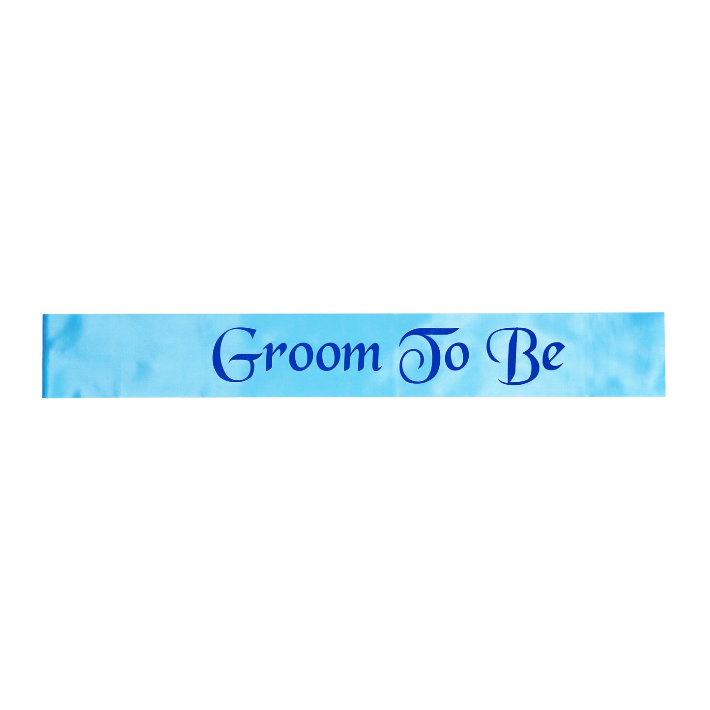 Decofy 2 Pc Bride & Groom Decoration Set | Bride to Be Red Sash | Groom To Be Blue Sash With Safety Pins