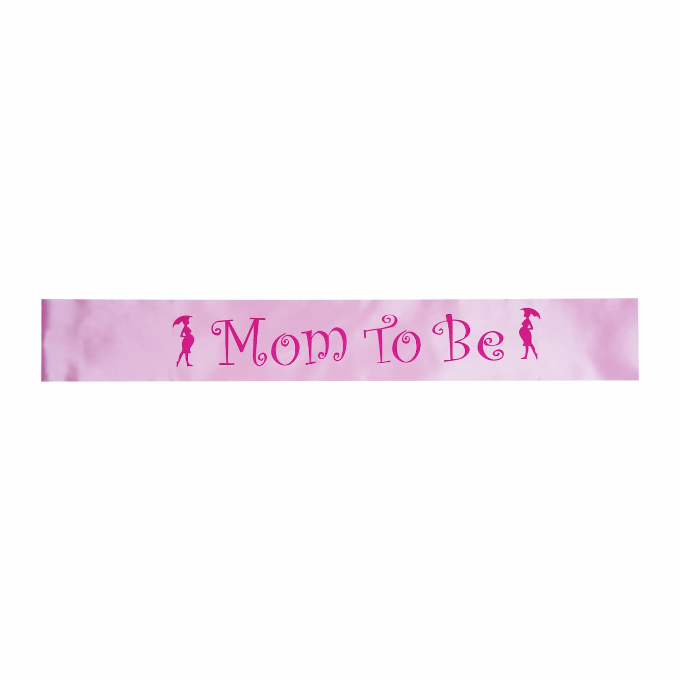 Decofy Mom to Be Pink Sash With Dad to Be Blue Sash With Pins (4 Pc Set)