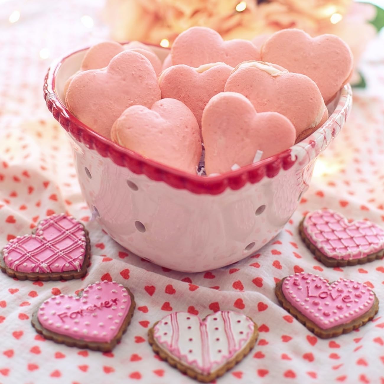 rendyTrolley Cookie Cutters Set- Heart, Star, Round, Flower - 12Pcs Cookie Cutters 3 Sizes | Cookie Cutter Set
