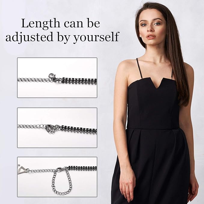 TrendyTrolley Fancy Adjustable Bra Straps for Women, 4 Combo | Stylish & Comfortable For Dresses & Tops | Non-Slip Bling Shoulder Straps for Wedding & Party Outfit (Silver,Gold, Black & Rose Gold)