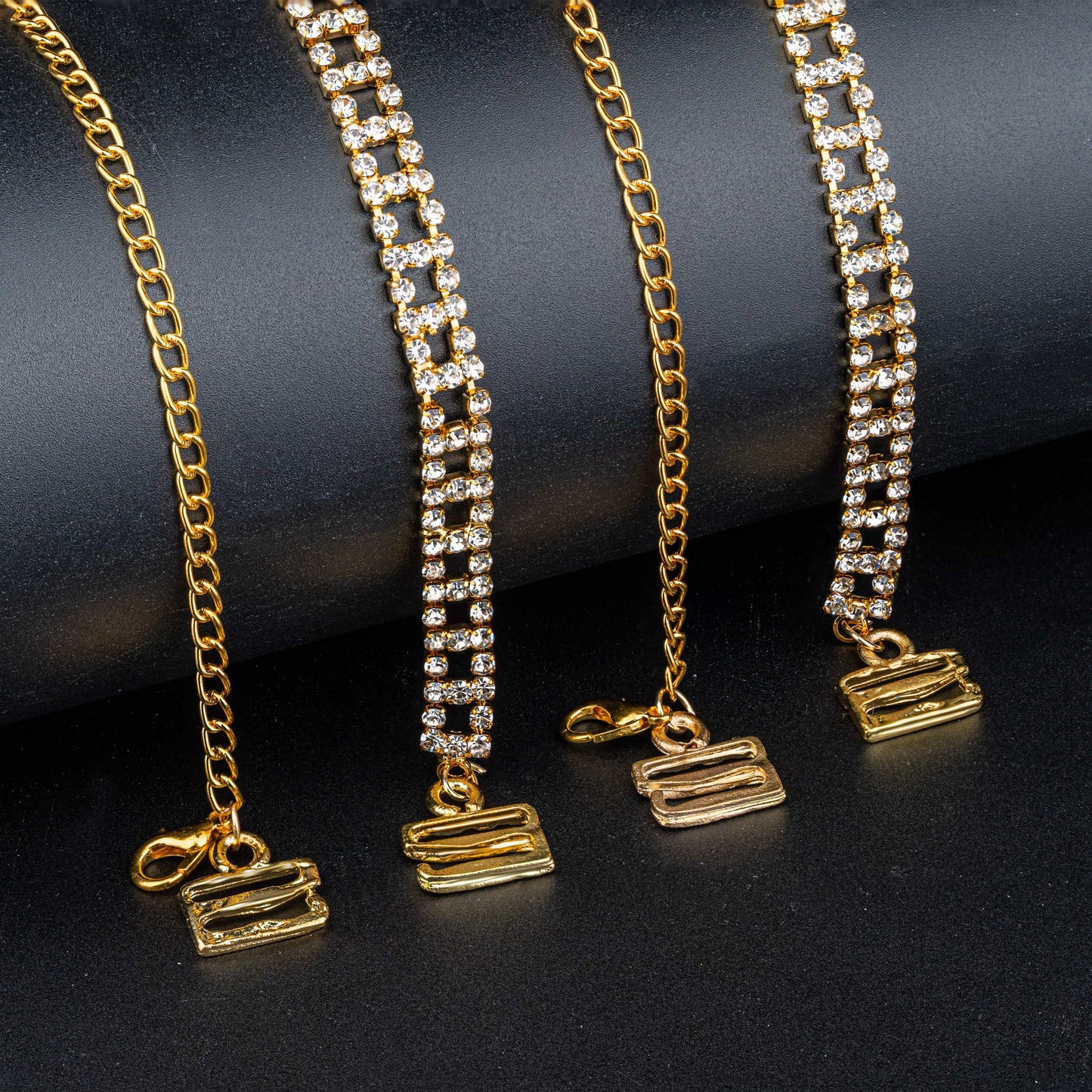 TrendyTrolley Elegant Adjustable Bra Straps for Women | Stylish & Comfortable | Perfect For Dresses & Tops | Non-Slip Bling Shoulder Straps for Wedding, Party Outfit