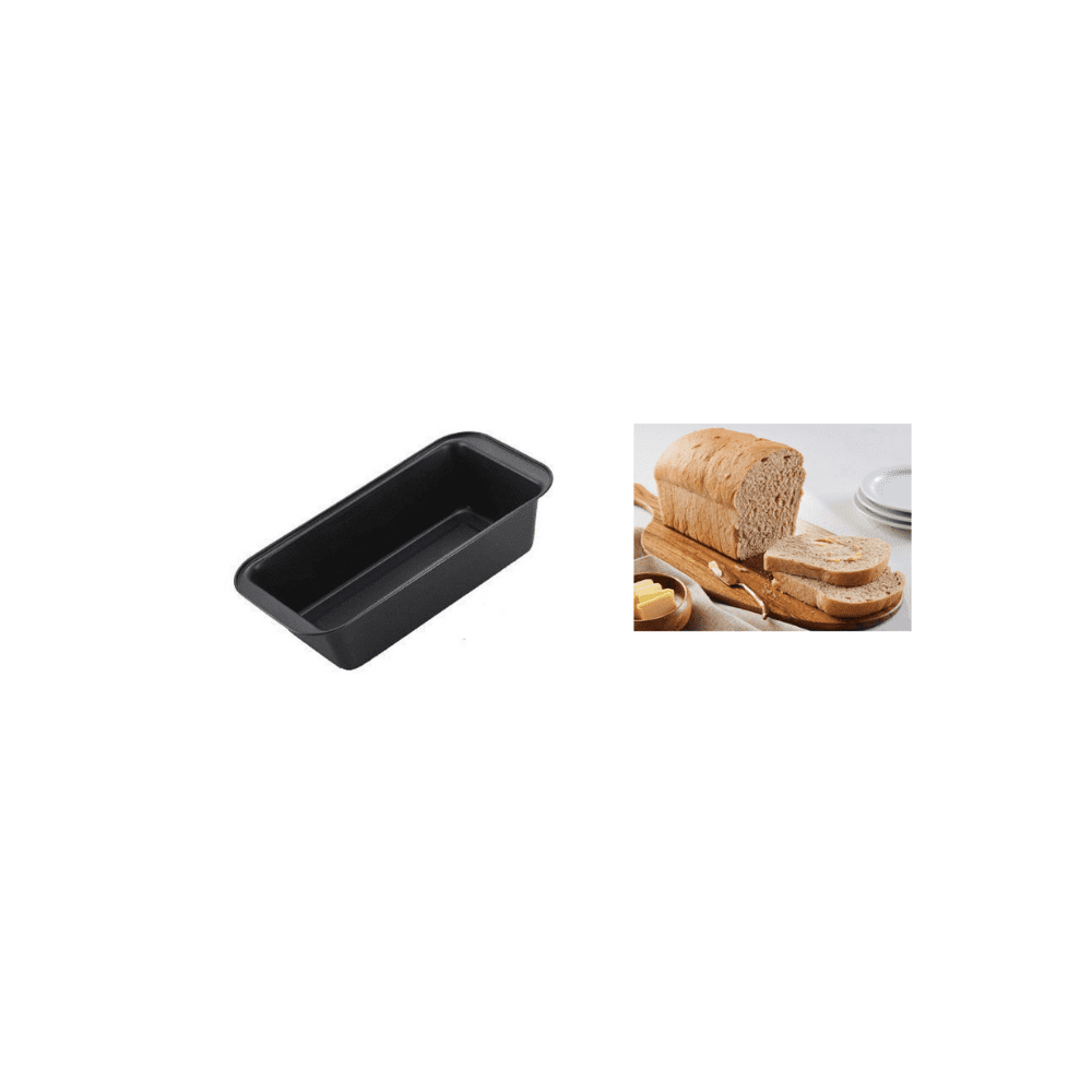 TrendyTrolley 2 Pc - Bread Loaf | Bread Mould Non Stick Carbon Steel Design & Quality to Bake Delicious Soft Bread Loaf | Bread Tins