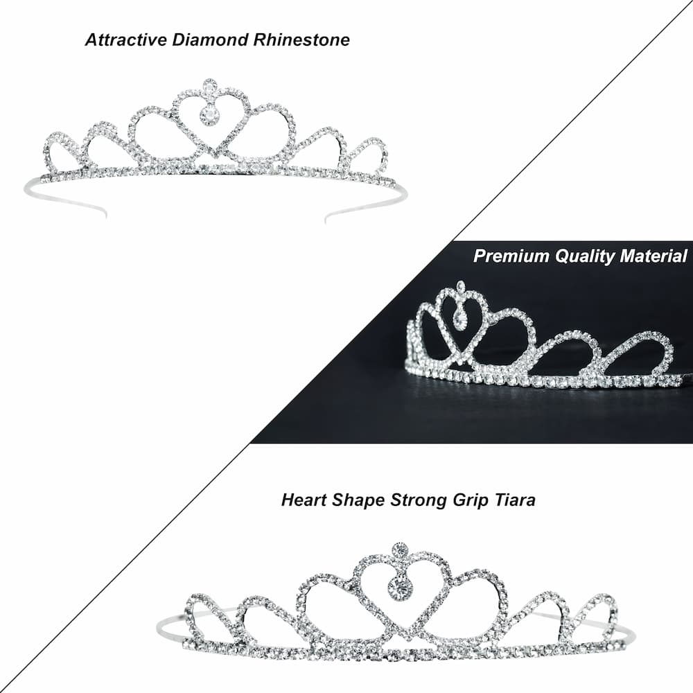 Decofy Classic Rose Tiara