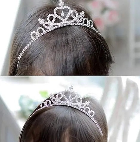 Decofy Big Heart Tiara